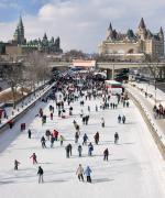 Verdens største skøjtebane i Ottawa