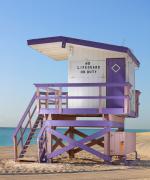 Ikoniske livreddertårne på Floridas strande